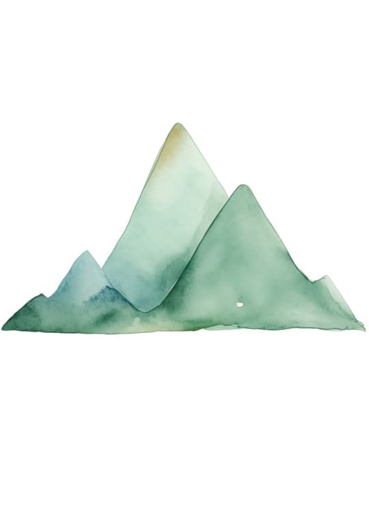 Misty Mountain Peaks