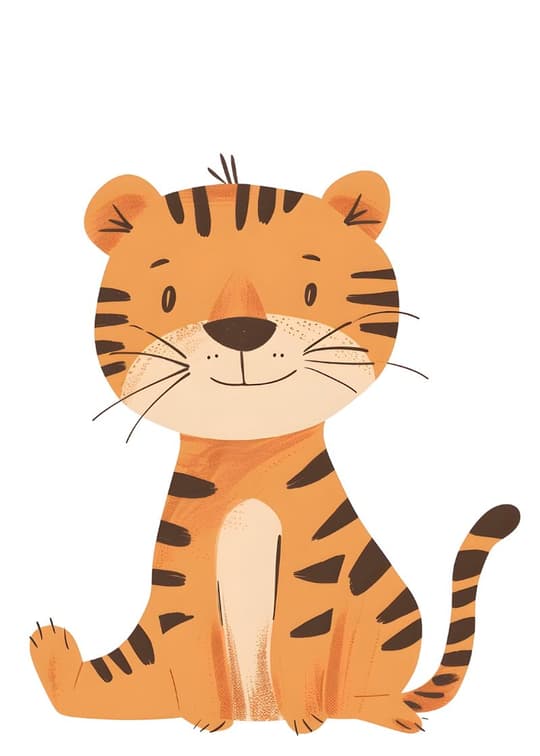 Cheerful Tiger Cub