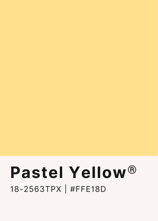 Pastel Yellow