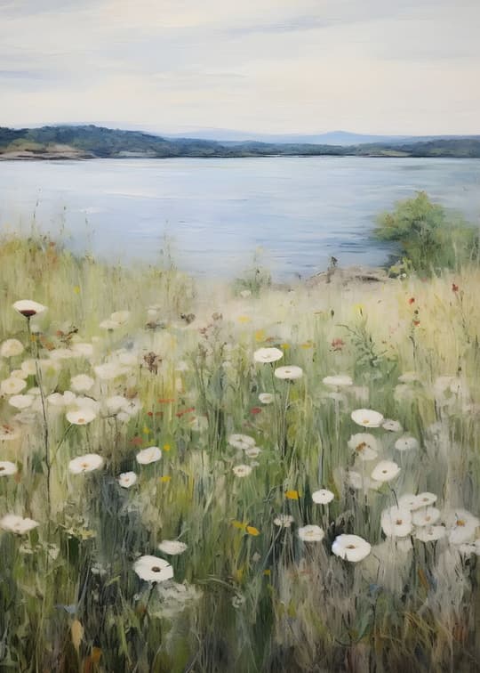 Wildflowers by the Water