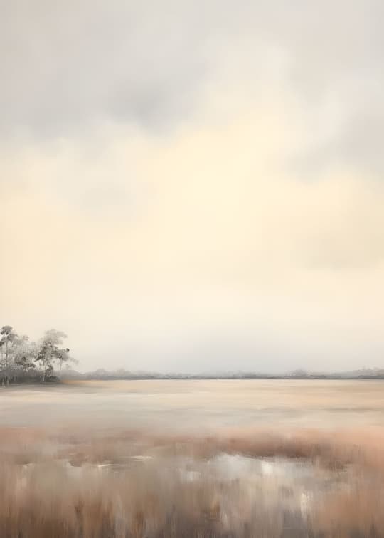 Misty Wetlands at Dawn