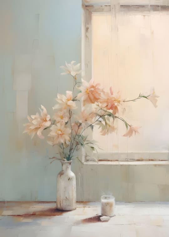 Soft Light Florals