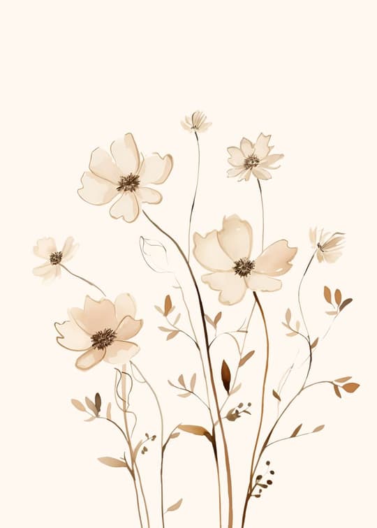 Pressed Wildflowers