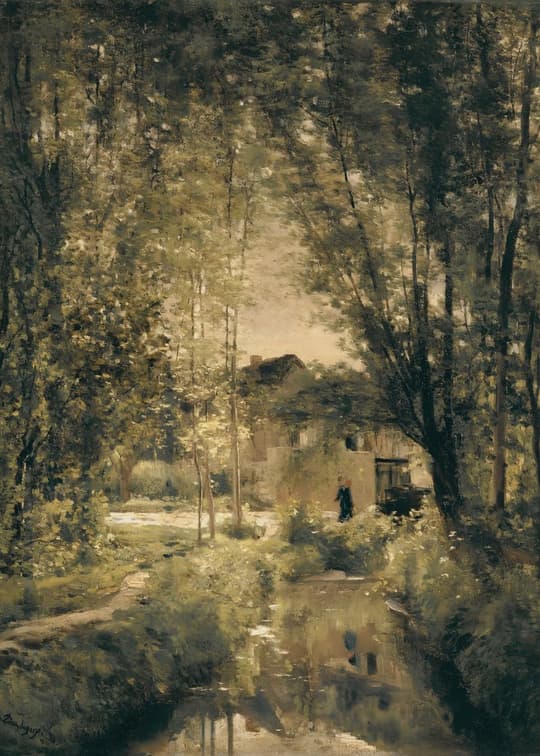 Path Through the Leafy Grove