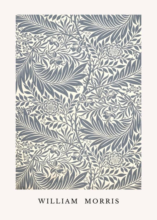 William Morris Botanical Pattern
