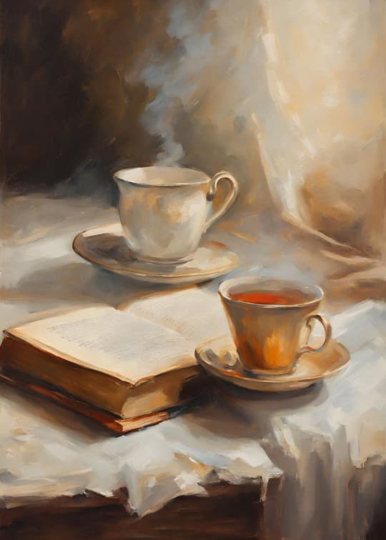 Morning Tea and Books