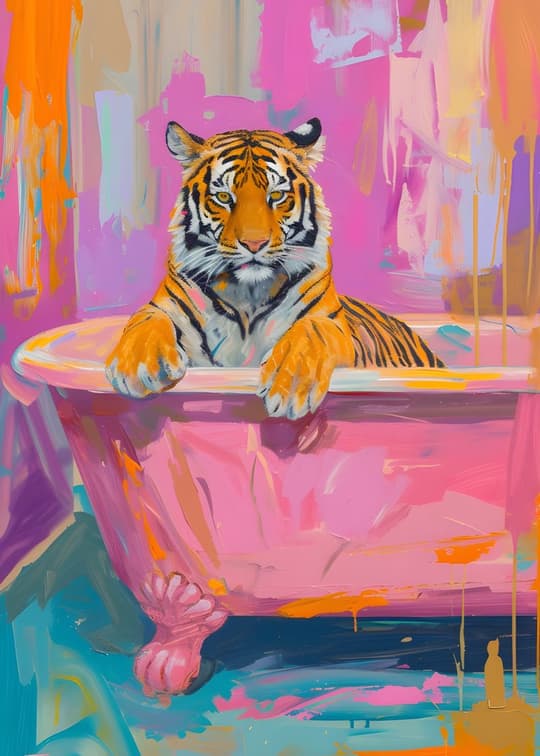 Neon Tiger