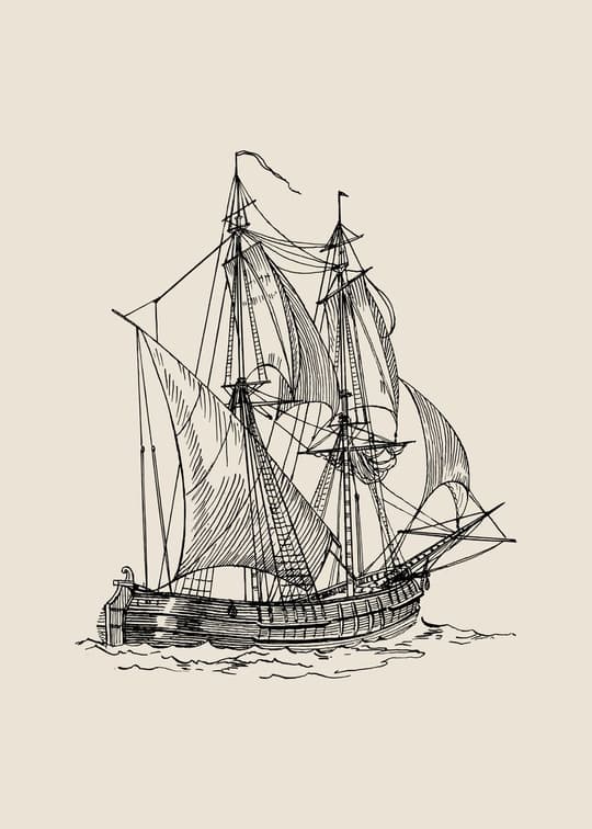 Classic Sailing Vessel