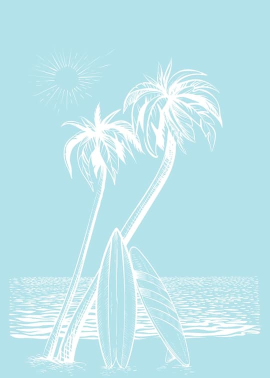 Tropical Palms & Sunshine