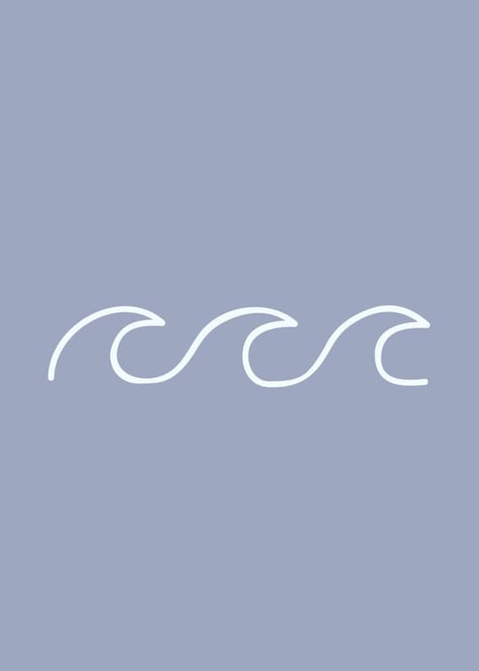 Minimalist Wave Pattern