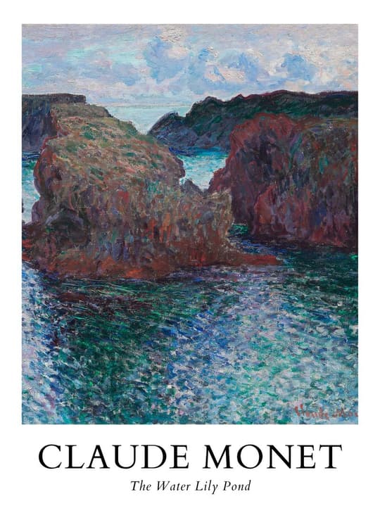 Coastal Cliffs with Turquoise Waters
