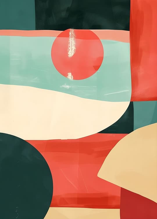 Abstract Geometric Landscape