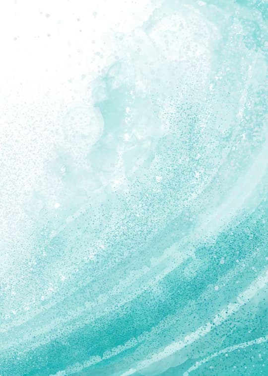 Turquoise Sparkle Wave