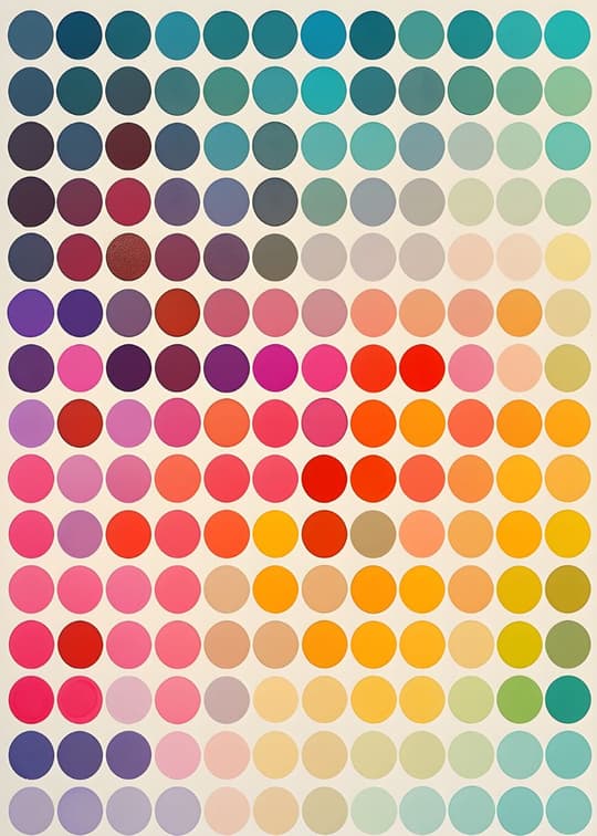 Color Palette Grid