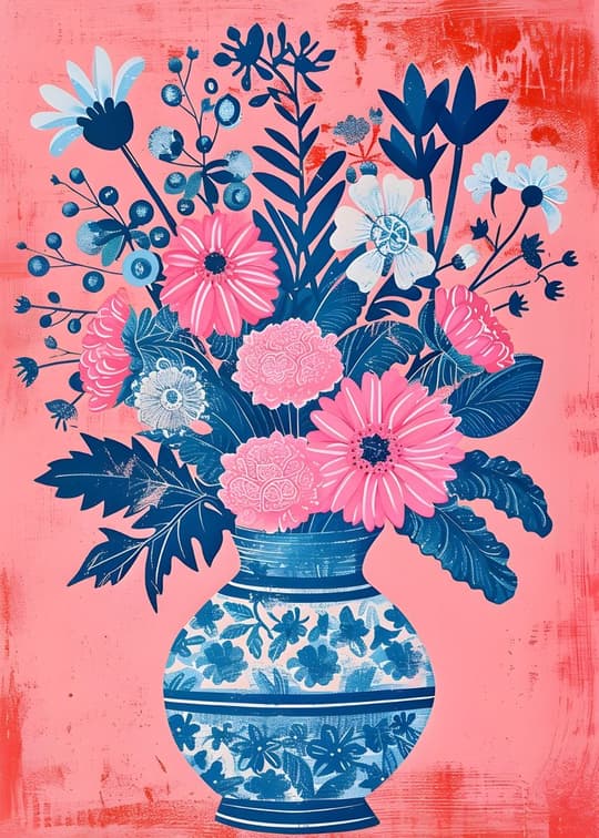 Floral Vase Bouquet