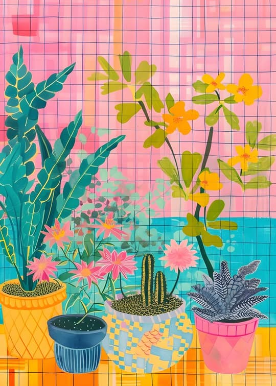 Potted Garden Paradise