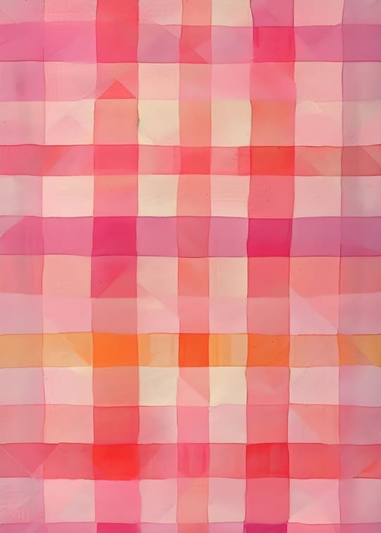 Pink Blush Gradient Grid