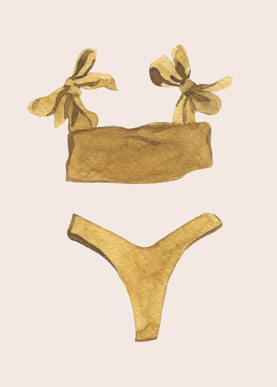 Golden Blooms Figure