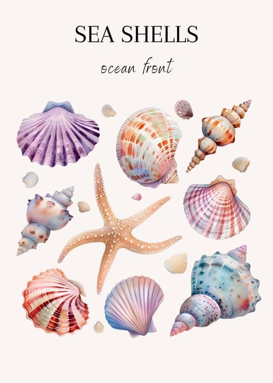 Sea Shells Ocean Front