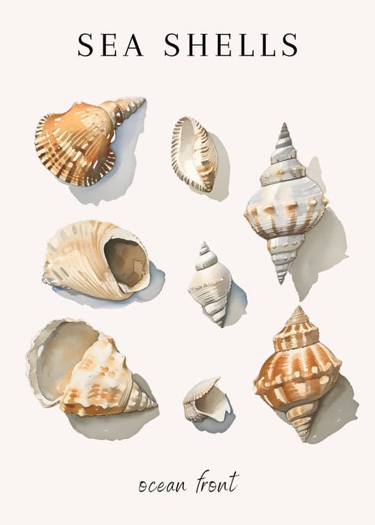 Sea Shells Ocean Front