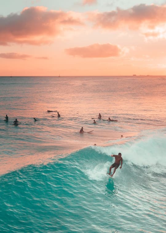 Sunset Surfers