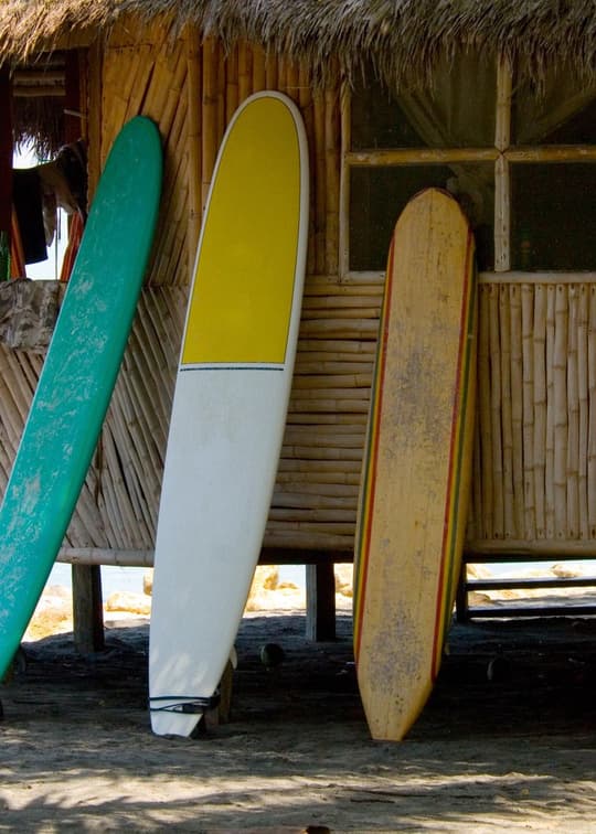 Surfboards at Rest
