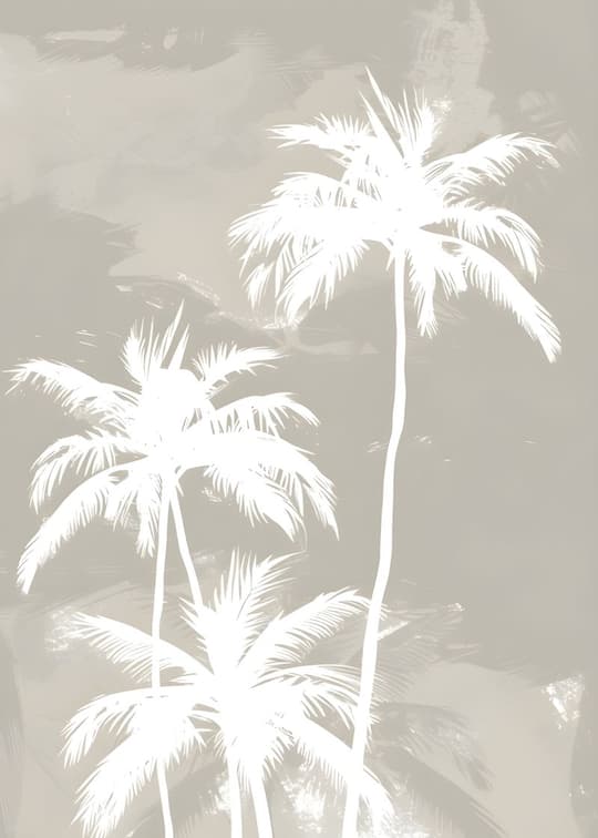 Minimalist Palm Study