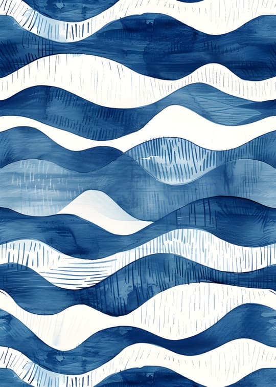Abstract Ocean Waves