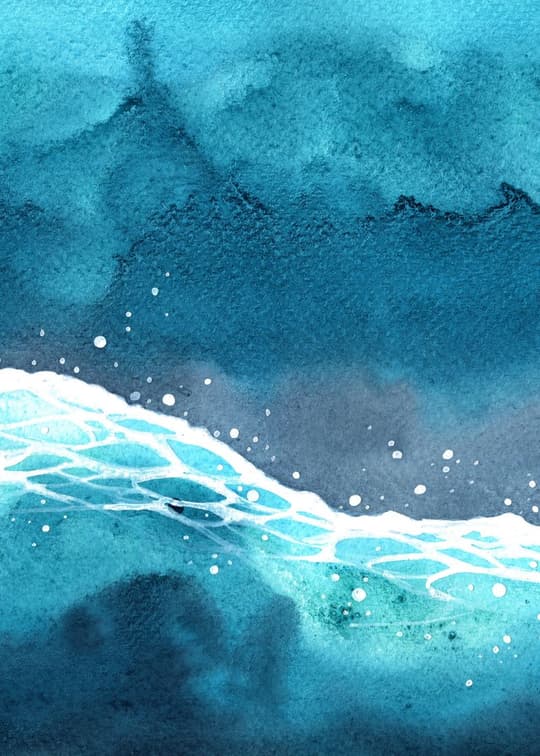 Ocean Waves from Above
