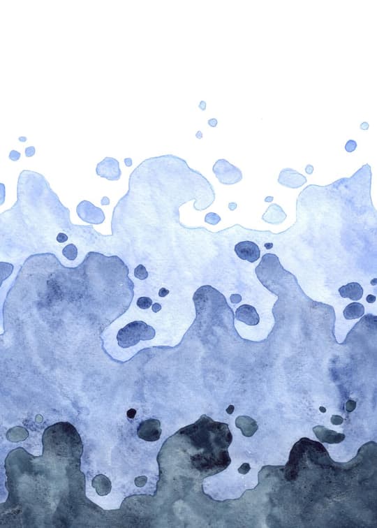 Watercolor Depths