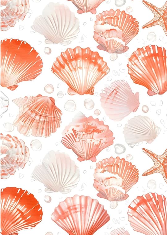 Coral Shells & Starfish