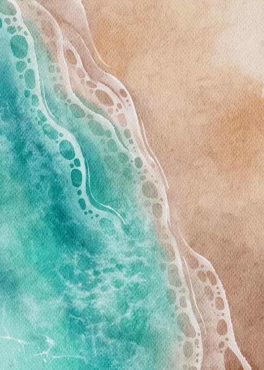 Coastal Waves & Sand