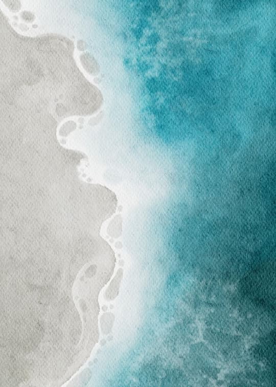 Ocean Waves & Sandy Shore