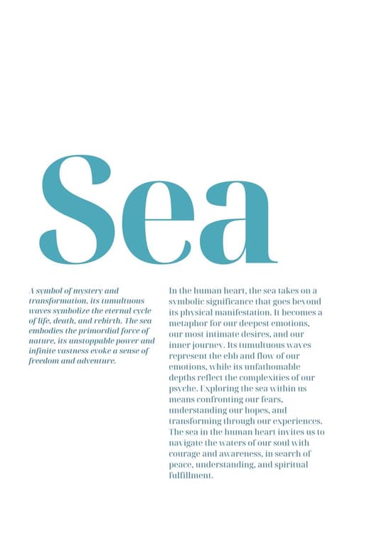 Sea: Symbol of Mystery