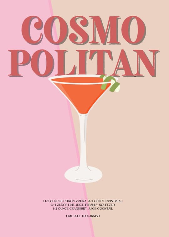 Cosmo Politan Cocktail