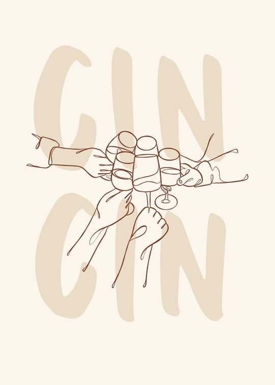 Grow Wine Art Print