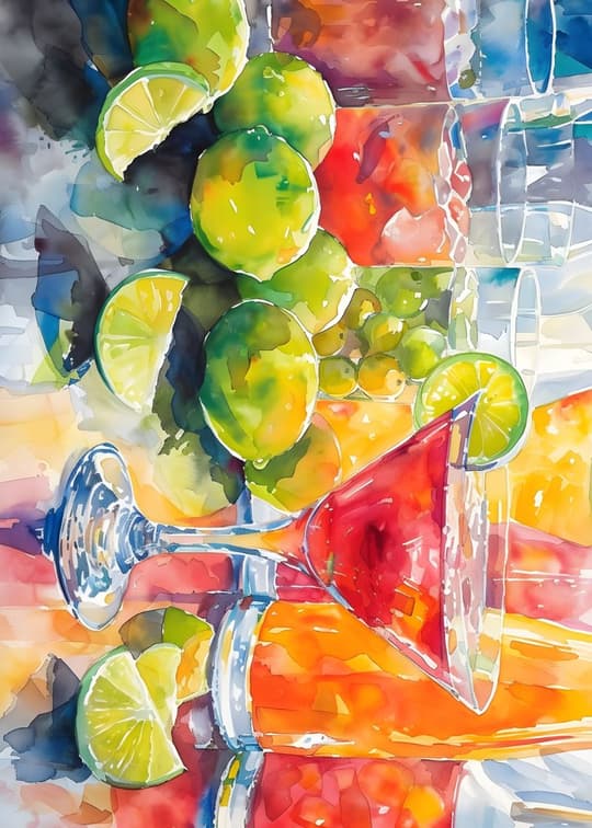 Tropical Citrus Cocktail