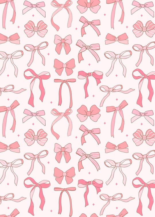 Pink Bows Pattern