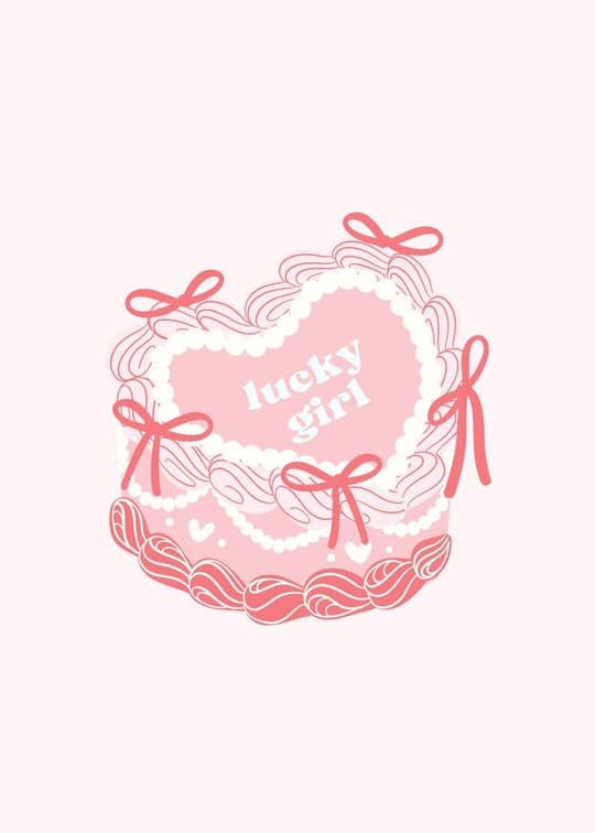 Lucky Girl Cake