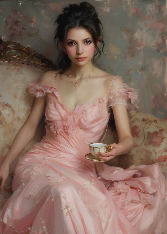 Lady in Pink