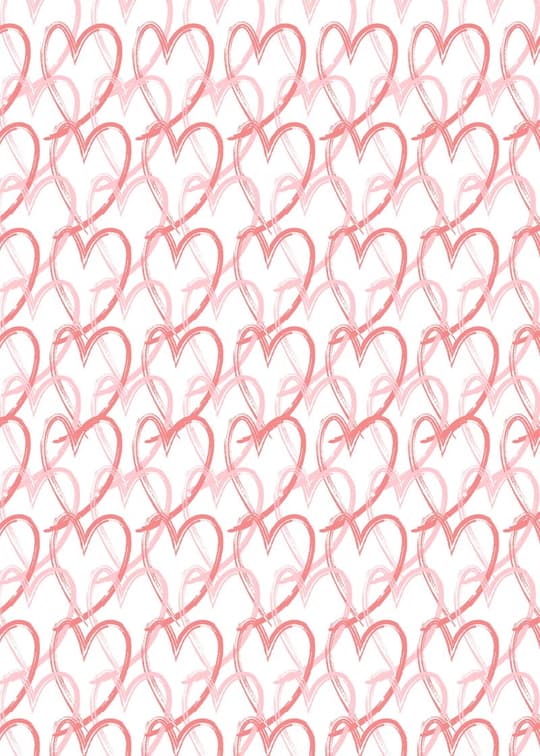 Pink Heart Pattern