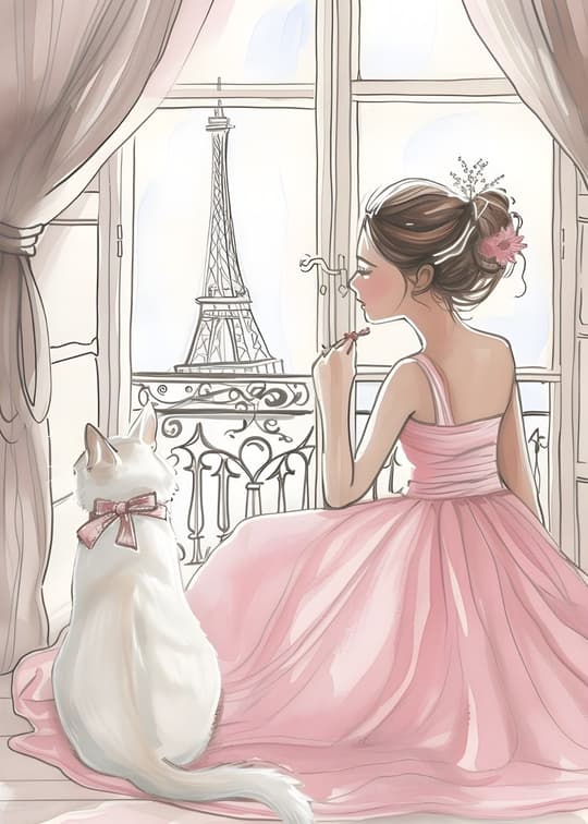Parisian Dream with Eiffel View