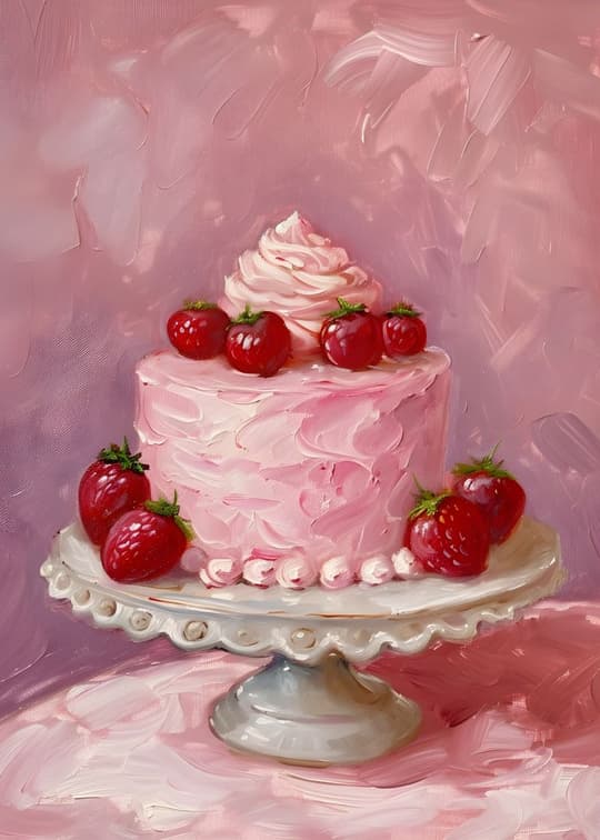 Strawberry Layer Cake