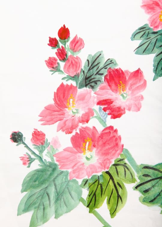 Pink Flowering Branch