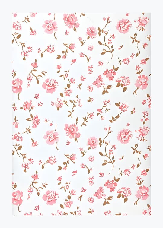 Pink Floral Ditsy Pattern