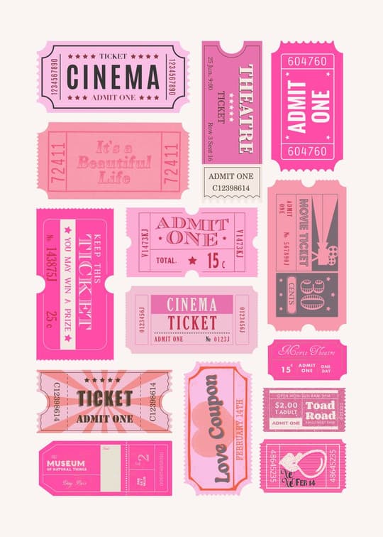 Vintage Cinema & Movie Tickets