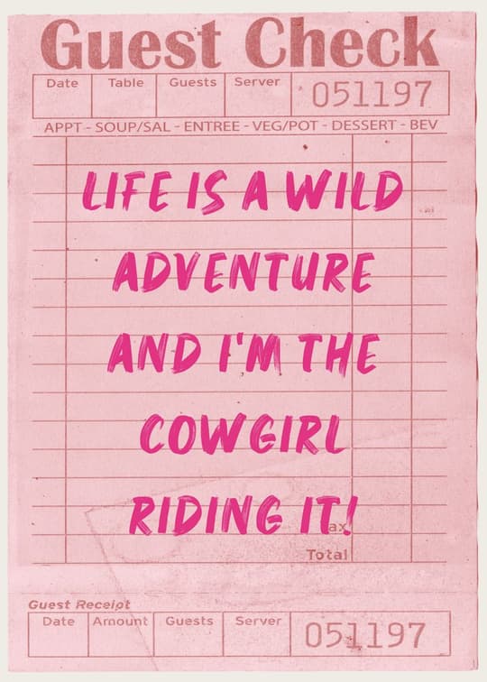 Cowgirl Riding It
