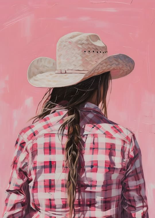 Cowgirl in Pink