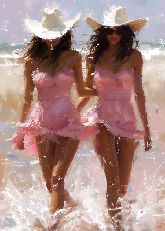 Cowgirl Summer Beach Days