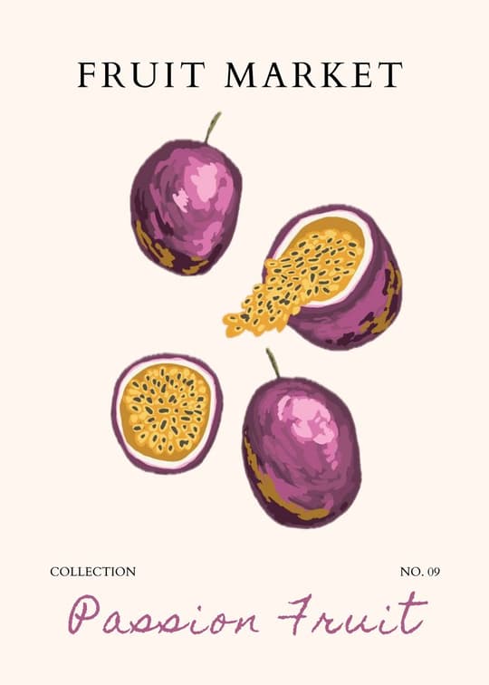 Fruit Market: Passion Fruit